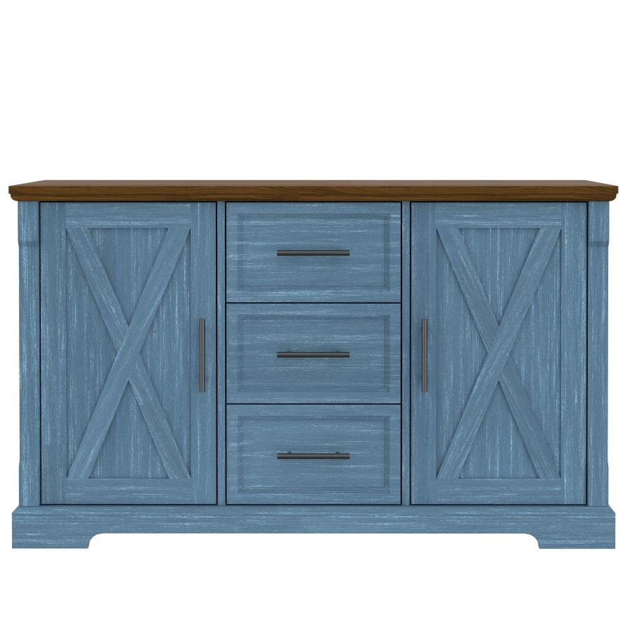 Bleuwharf 2 Door 3 Drawer Cabinet